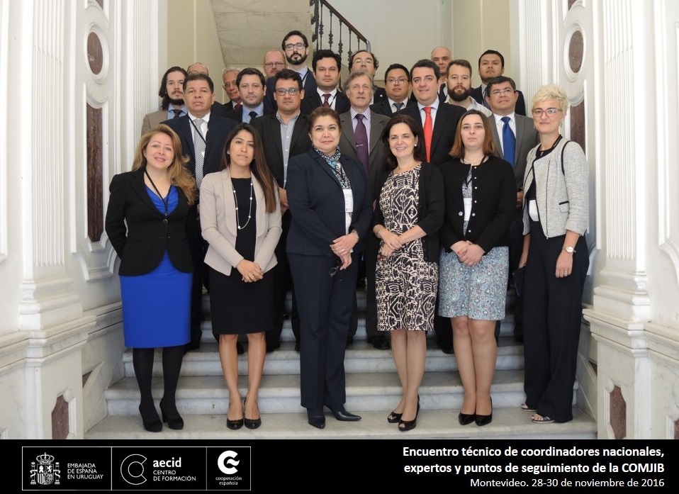 Encuentro técnico de Coordinadores Nacionales, Expertos y Puntos de Seguimiento de la COMJIB.