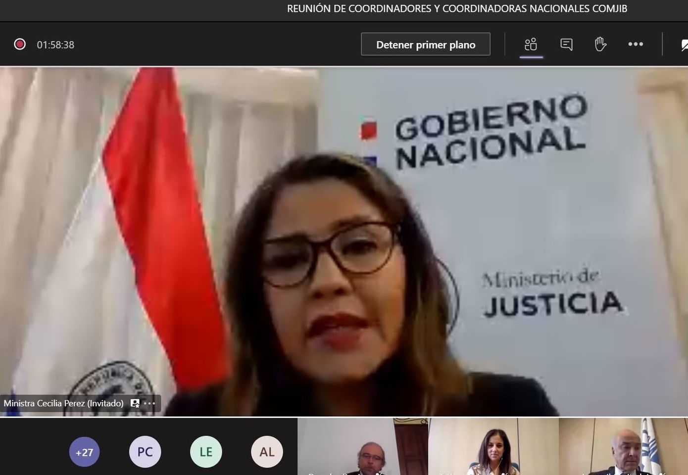 Reunión de Coordinadores Nacionales de la COMJIB