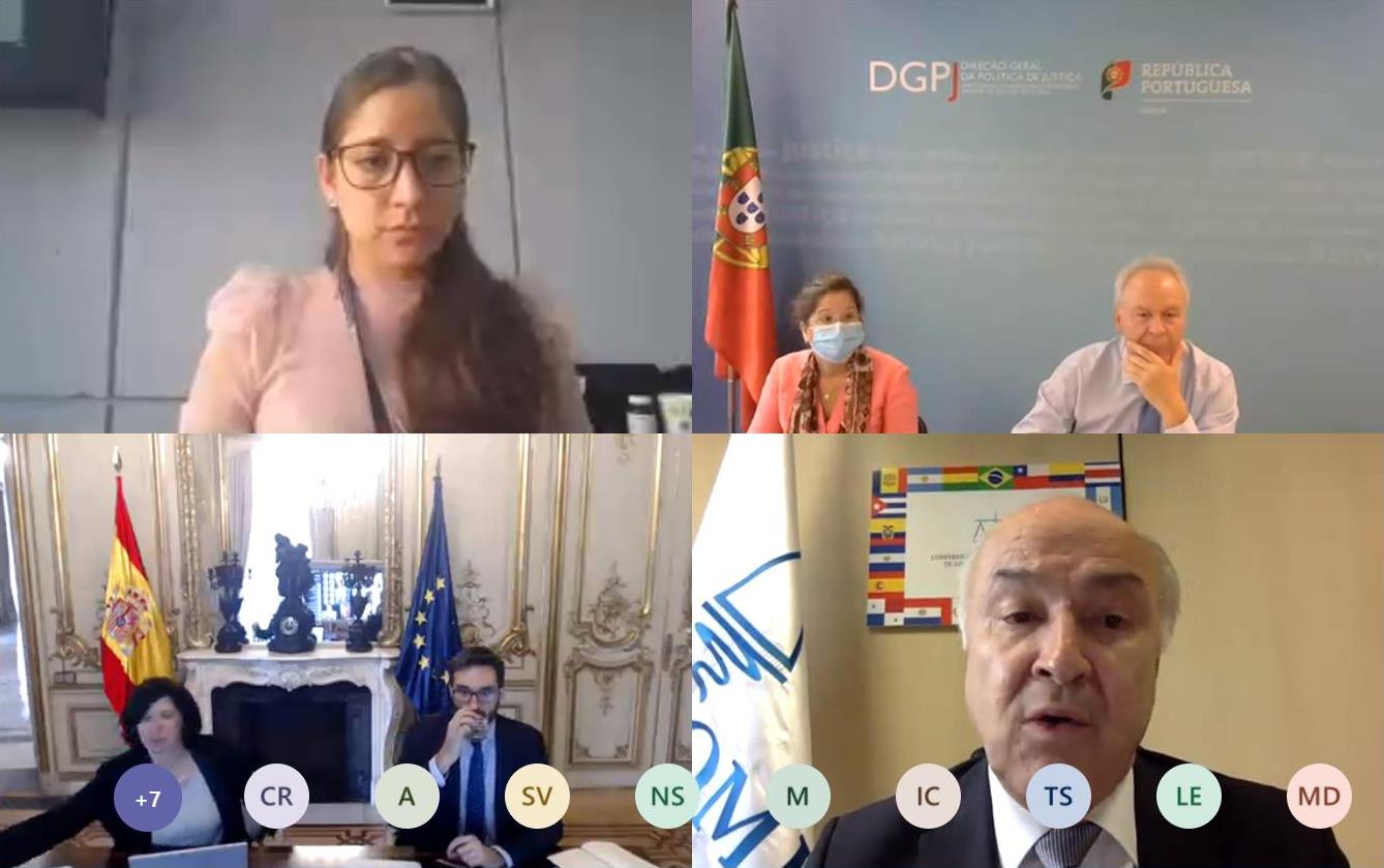 Reunión virtual de Coordinadores Nacionales COMJIB 2021