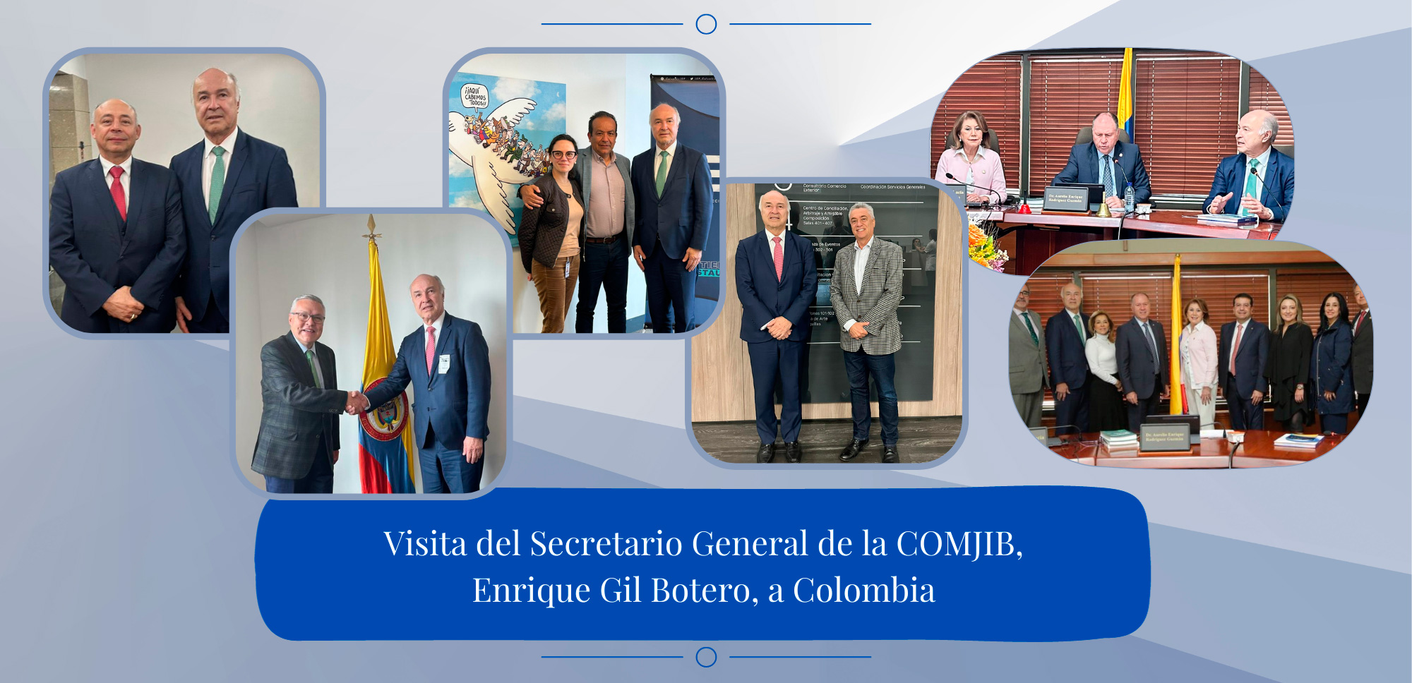 La visita de COMJIB a Colombia
