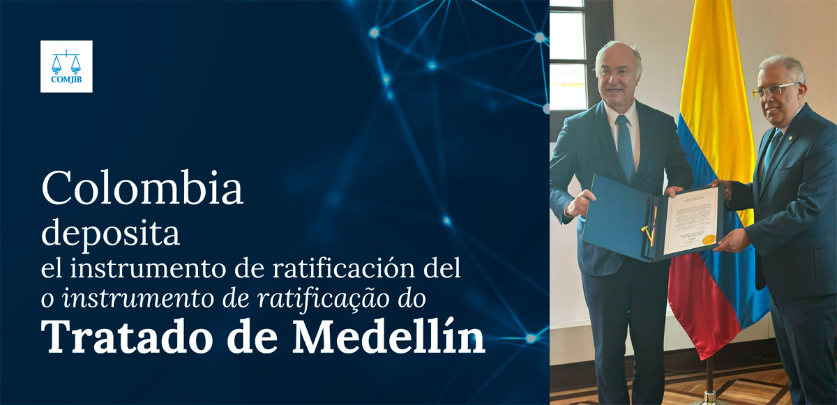 Colombia hace entrega del depósito del instrumento de ratificación del Tratado de Medellín