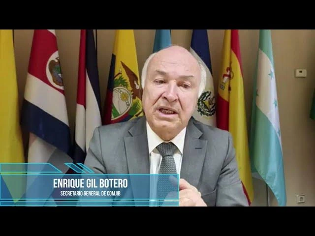 Enrique Gil Botero. Secretario General de la COMJIB. Día de la Mujer 2022