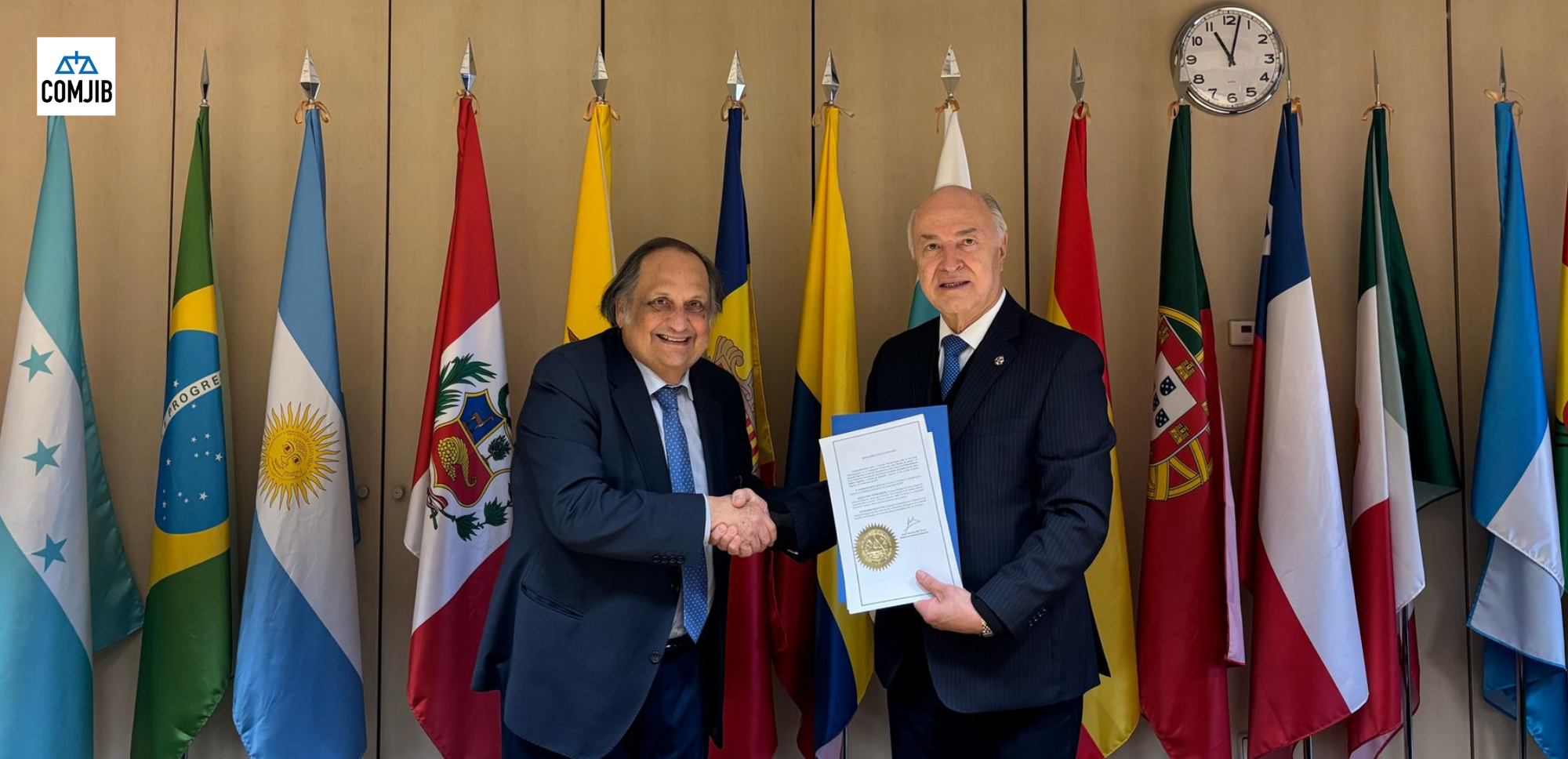 El Salvador deposita en la COMJIB el instrumento de ratificación del Convenio Iberoamericano sobre el uso de la videoconferencia en la cooperación internacional entre sistemas de justicia